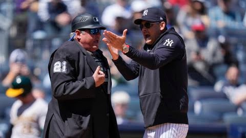 JUST IN: New york yankees head coach has been issued a…