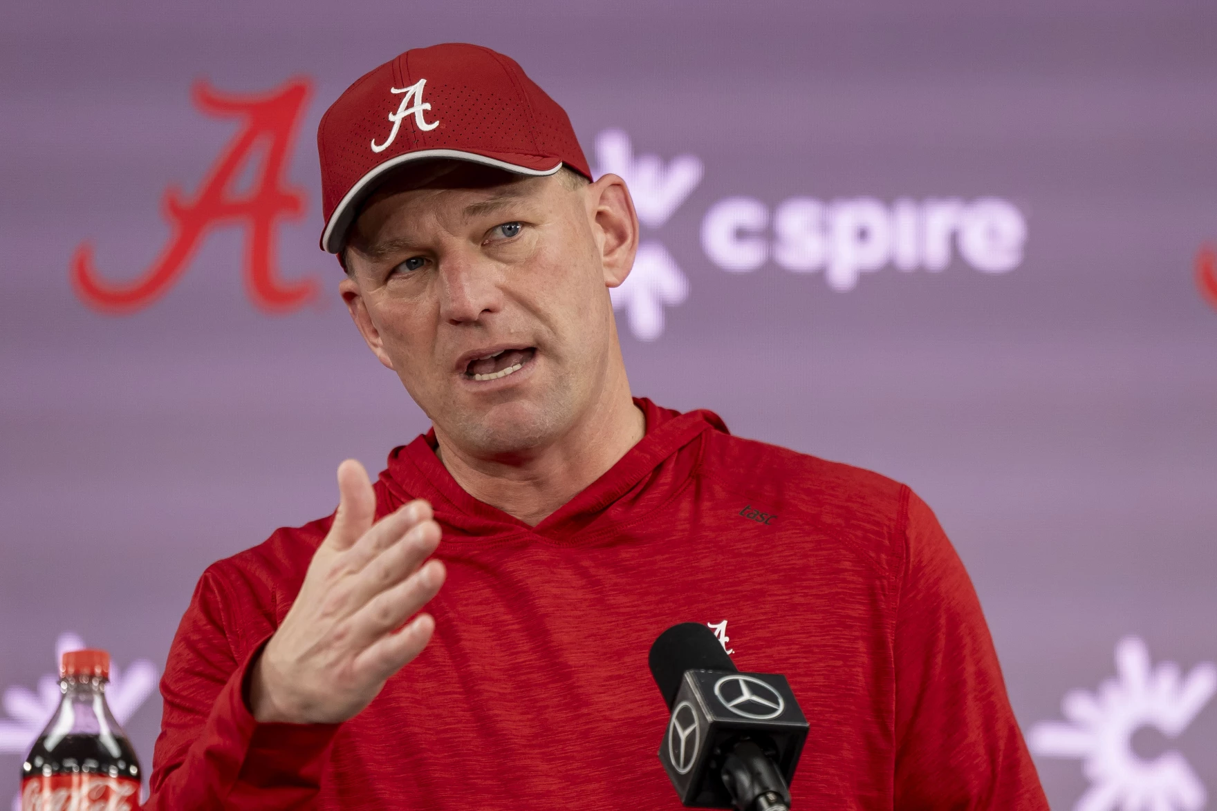Alabama Head Coach Kalen DeBoer Has Sign To Suspend Two Players Due To………