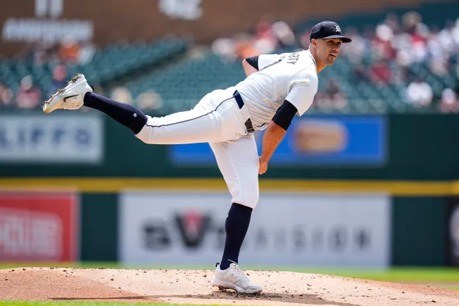 HIS BACK!!!Jack Flaherty was ‘excellent’ in his return from injury, leading the Detroit Tigers to a 10-1 victory over the Guardians.Flaherty, who h…