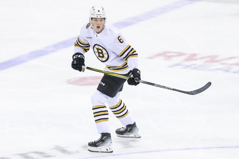 Bruins News:Mason Lohrei, the promising young defenseman for the Boston Bruins, is…read more 