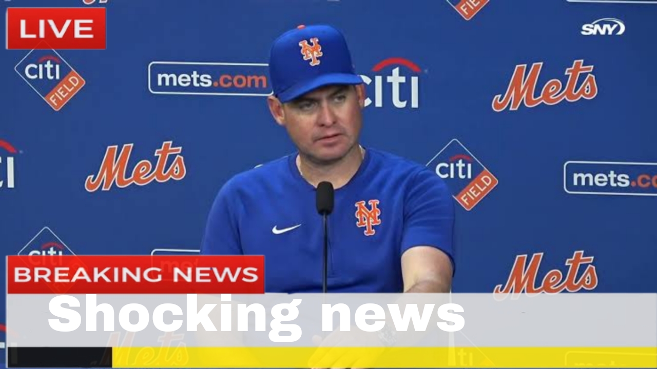 Sad News:  New York Mets head coach Carlos Mendoza to step down as head coach with immediate effect Due to…….Read more