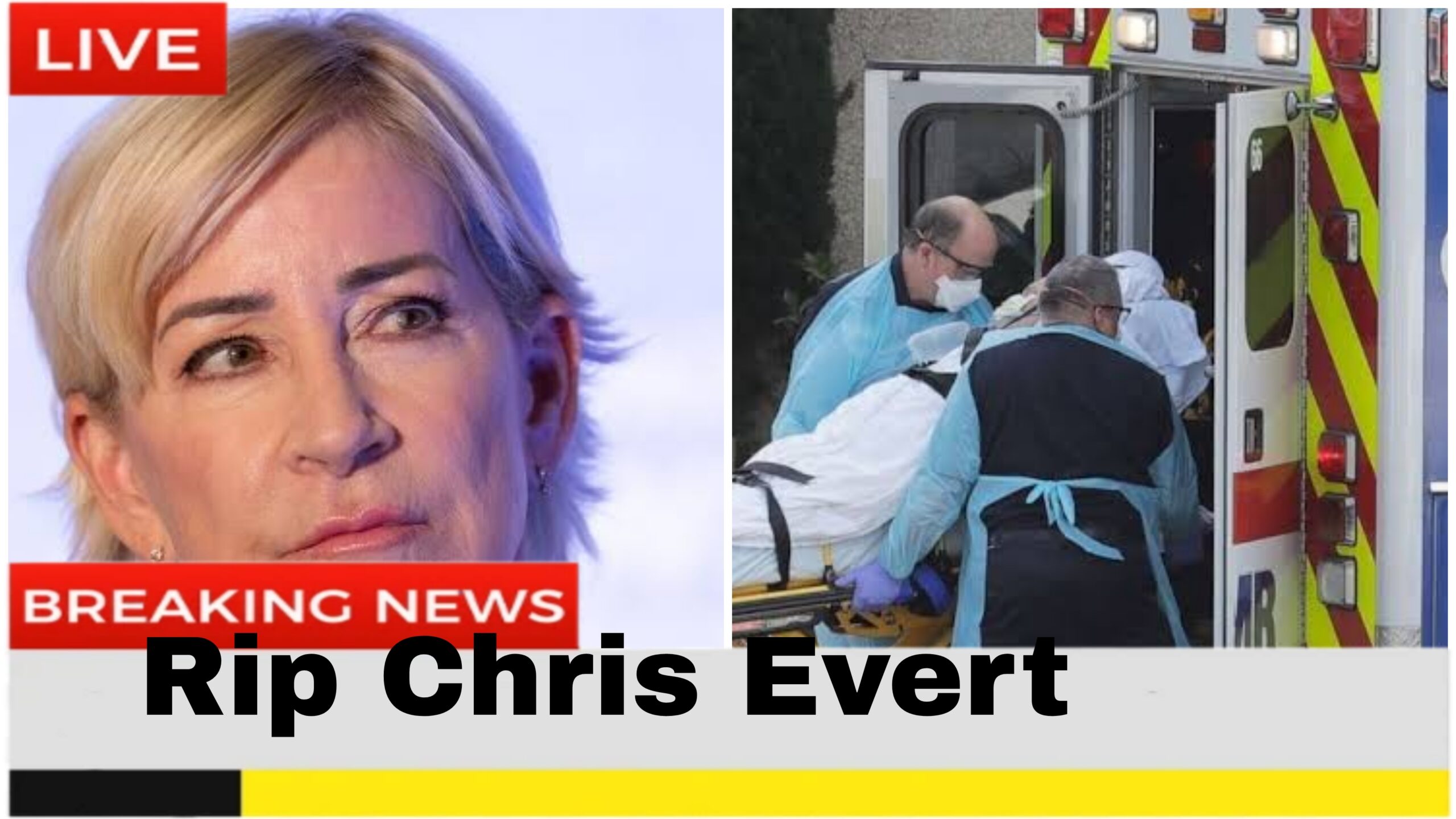 It’s official: Chris evert confirmed Dead after a brave battle with……Read more