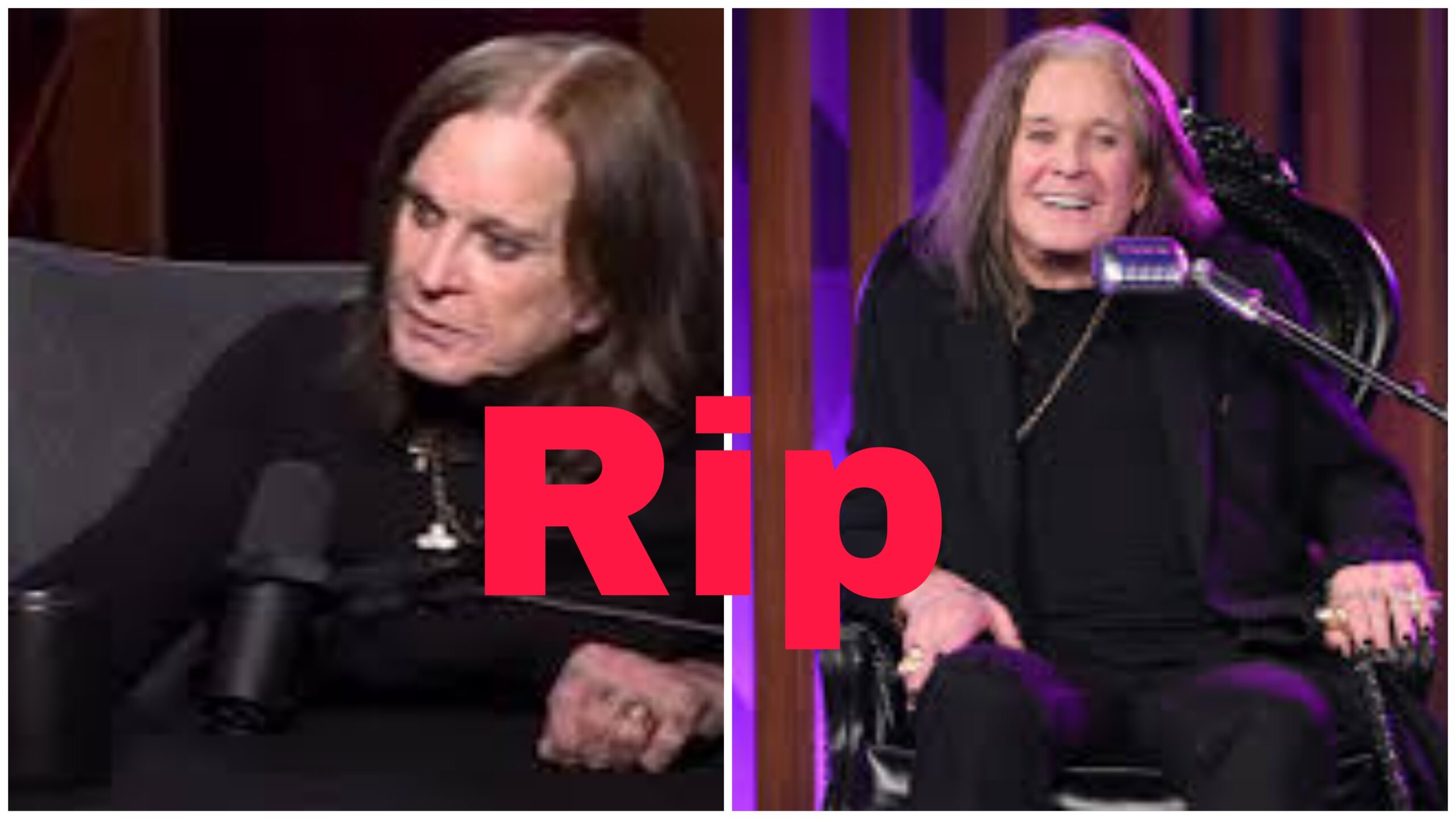 Sad News: “OZZY OSBOURNE: THE VOICE OF BLACK SABBATH SILENCED FOREVER…..Read more