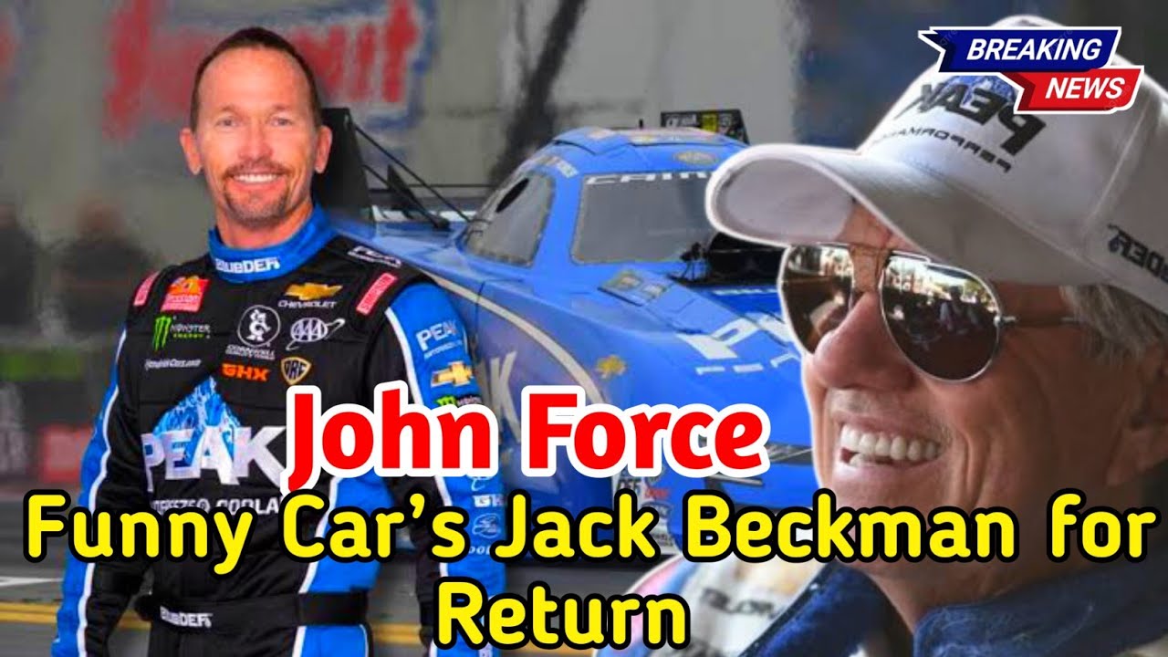 NHRA: John Force Defends Legacy Against Jack Beckman’s Challenge: “He Can’t Break My Records”…….Read More