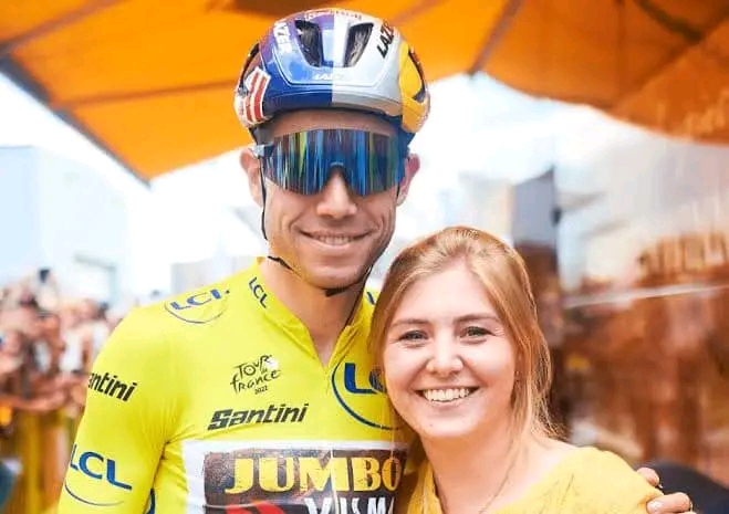 Sarah De Bie zegt tegen haar man Wout van Aert dat hij moet geloven in…