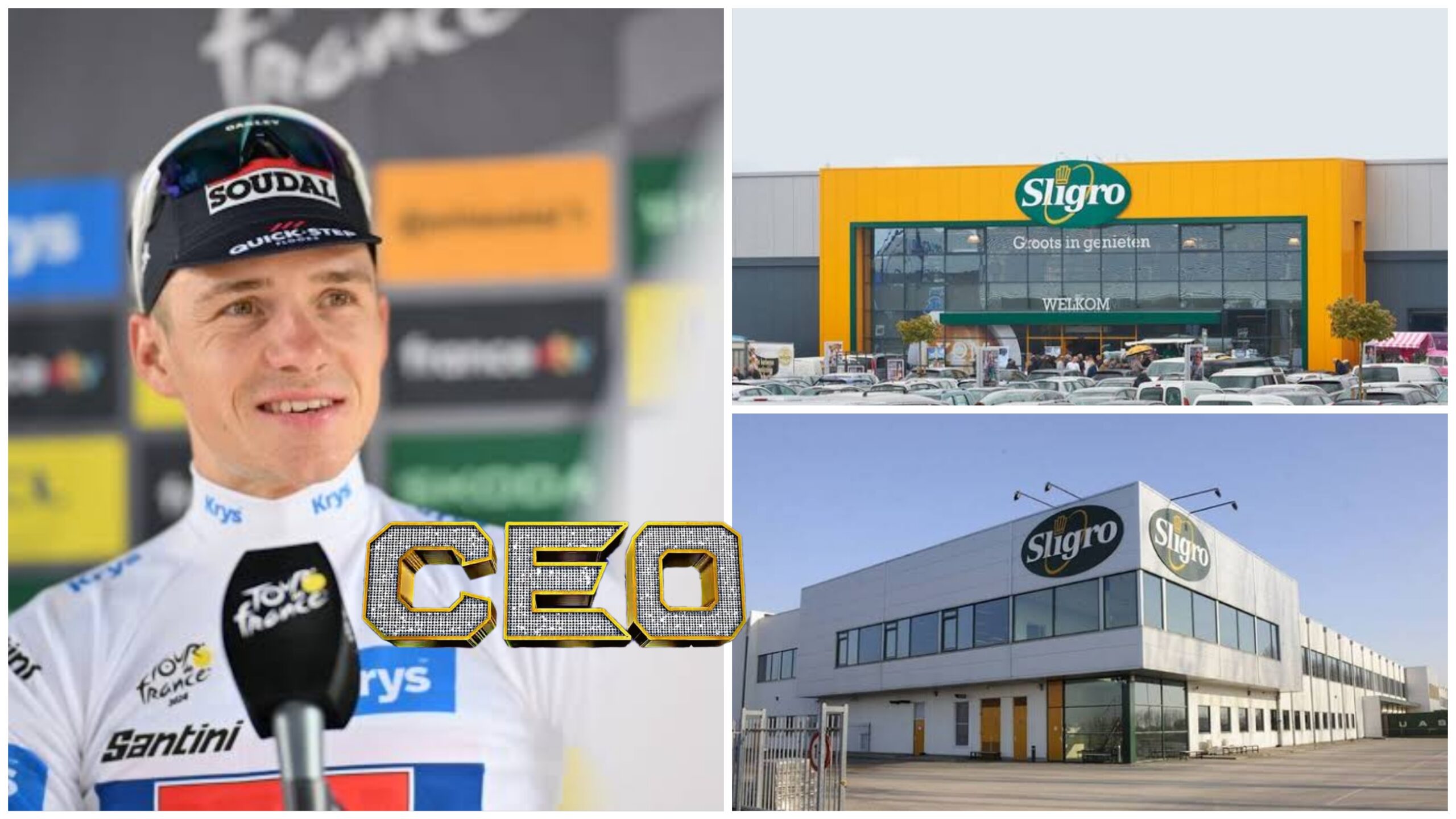 Gefeliciteerd met Remco Evenepoel: Een Nieuw Hoofdstuk als CEO van Sligro Food Group….