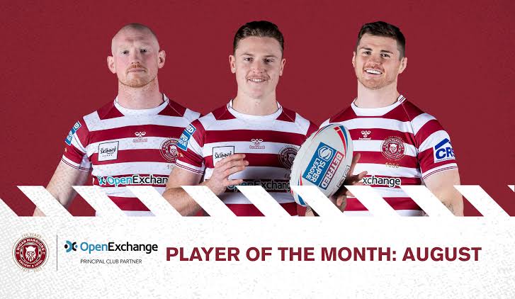 Good news: Cast your vote for Wigan Warriors’ Player of the Month for August, sponsored by……Read more