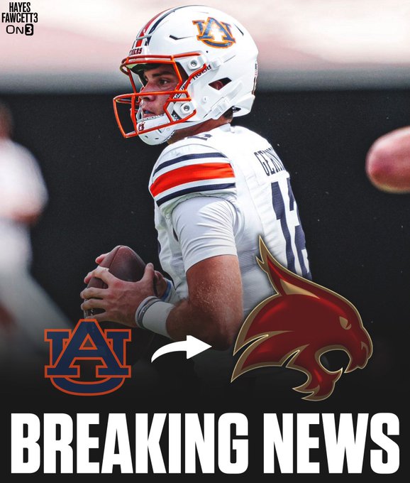 ESPN NEWS: QB Holden Geriner shocks Auburn and commits to Texas longhorns for life….. read details